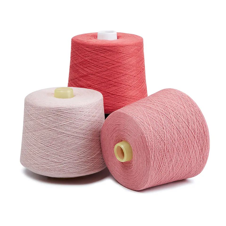 Fire de lână acrilică solidă 48NM/1 70% lână 30% fire de tricotat amestecate acrilice